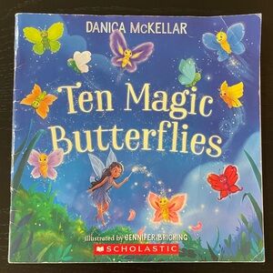 🎁FREE IN A BUNDLE🎁— Ten Magic Butterflies Book by Scholastic